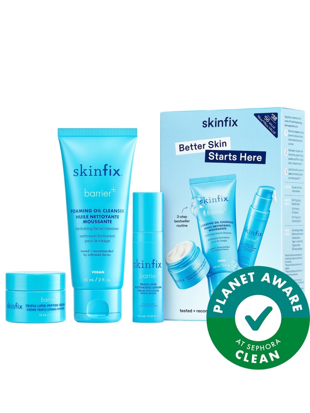 Skin Blue Barrier+ Hydrating Moisturizer Set for Women